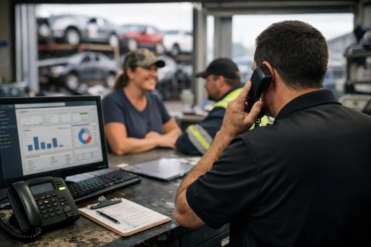 tmp_9ik7fmf junkyard software support answering phone and listen to customer